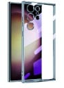 Transparante hoes met metalen frame voor Samsung Galaxy S23 Plus 6