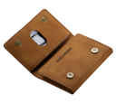 Leren beschermhoes met magnetische kaarthouder voor Samsung Galaxy S23 10