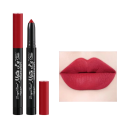 Matt läppstift i en penna Lip contour penna Långvarigt och vattenfast läppstift 10