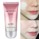 Vattentät solkräm SPF 50+ Whitening Sunscreen Skyddande solkräm för ansikte 60 ml 2