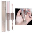 Double Liquid Face Contour Stick Matt Double Ended Contour Stick med Illuminator Liquid Face Highlighter 1