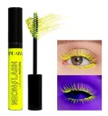 Långvarig fluorescerande mascara Färgglad glöd-i-mörkret-mascara Snabbtorkande glöd-i-mörker-mascara 4