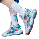 Basketskor för män Färgglada skor Halkfri sula Herrsneakers för sportdämpning Andas 6