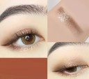 Tvåfärgad shimmer cream shadow Cream shadow stick Cream ögonsminkpenna Vattentät 5
