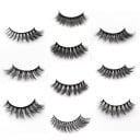 Mix de différents styles de cils en 3D 10 paires Cils longs et faux de différents types Cils en vison épais autocollants 3