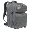 Tactical Backpack Camping Ryggsäck Stor kapacitet Ryggsäck Vandringsryggsäck med flera fickor 45L 50 x 30cm 2