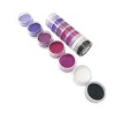 Kasvomaalit 10 g Värillinen eyeliner vesiaktiivinen setti Neonvärit siveltimillä Halloween-meikki 6
