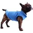 Hundkläder i fleece Varm sweatshirt med krage Vinterkläder för hund Bekväm varm väst för hundar 13