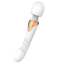 Dubbelsidigt vibrerande huvud Dubbelsidig vibrator för dubbel stimulering 25,3 x 18 x 4,8 cm 20 vibrationsprogram 3
