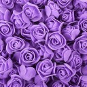 Konstgjorda blommor för dekoration 50 st Set med konstgjorda rosor Dekorativa blommor 11