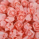 Konstgjorda blommor för dekoration 50 st Set med konstgjorda rosor Dekorativa blommor 20