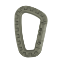 Professionell klätterkarbin 90 kg D-typ karbinhake 8,5 x 5,6 x 0,7 cm Klättertillbehör 6