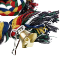 Hanging Rope for Parrots Bird Toy Rope with Bell 50 cm 2