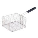 Elektrisk fritös med två korgar 12 l 1500 W Rostfri bordsfritös 54 x 45 x 30 cm 4