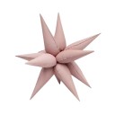 Stjärnformade folieballonger Juldekoration Partyddekoration 56 cm 6 st 17