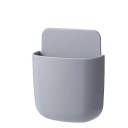 Väggmonterad förvaringslåda 11,5 x 8 x 2,5 cm Hållare för mobiltelefon och fjärrkontroll Fack med organisatör Praktisk organisatör för hemmet 6
