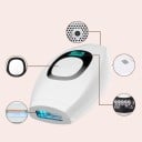 Épilateur IPL Épilateur permanent sans douleur pour tout le corps Peau lisse en 8 semaines 9 niveaux d'énergie Écran LED 3