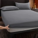 Elastiskt lakan 120x200x30cm 100% bomull Stretchlakan för säng Madrass Andas Mjuk vid beröring Bekväm sömn 6