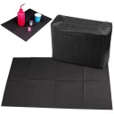 Set med 125 svarta engångspappershanddukar med ett vattentätt lager 45x33 cm sanitetsbindor 2