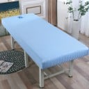Housse de protection élastique pour table de massage 185x70 cm SPA Bien-être Cosmétique Matériau hygiénique respirant 3