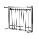 Duvfälladörr i metall 29x26 cm med järnram Tråddörr för duvfågelfälla Enkelvägsdörr för duvhus och byggnadsskydd 2