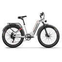 City hopfällbar elcykel för vuxna 1000W 48V 17,5Ah 42 km/h Hydrauliska bromsar 7 hastigheter 3,5" LED-display Kompaktcykel 2