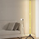 LED hörngolvlampa 103 cm RGB Varmvit Kallvit Dimbar USB-driven 5W Fjärrkontroll Modern Belysning 2