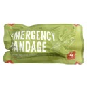 Medicinsk traumabandage 10,5x162 cm Första hjälpen med steril kudde 10x20 cm Nödbandage med fixeringsring 4