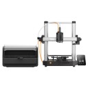 3D-skrivare med LCD-pekskärm Flerfärgsutskrift 4-8 färger PLA PETG TPU Max utskrift 25 x 25 x 26 cm Hastighet 600 mm/s 400 W 1