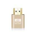 HDMI Virtual Display Emulator Dummy Plug Fake Monitor Adapter Remote Desktop 4K GPU Acceleration HDMI Display Simulator 4