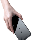 9D beskyttende hærdet glas til iPhone 15 Pro 3 stk. sort 3