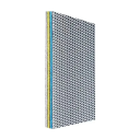 9vrstvová filtračná pena do akvária 40x60x2 cm Biochemická pena Filtračné príslušenstvo pre sladkú aj morskú vodu Bio pena 12D 1