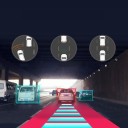 A1404 Dash Camera in Rear View Mirror 4