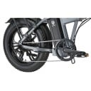 A20 összecsukható elektromos kerékpár vastag gumikal 20" × 4,0, 1000 W motorral, 48V 18Ah kivehető akkumulátorral, 100 km hatótávolsággal, 7 9