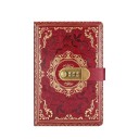 A5 Notebook with Metal Combination Lock 220x150 mm Colourful Diary with Ornaments Embossed Notepad with Privacy Protection 2