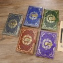 A5 Notizbuch mit Metall-Codeschloss 220x150 mm Farbenfrohes Tagebuch mit Ornamenten Geprägter Notizblock mit Sichtschutz 1
