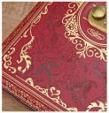 A5 Notizbuch mit Metall-Codeschloss 220x150 mm Farbenfrohes Tagebuch mit Ornamenten Geprägter Notizblock mit Sichtschutz 4