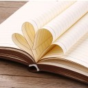 A6 notesblok i retrostil med snor og foret notesbog med præget mønster, lommenotesbog til kontoret og rejser 4