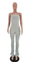 Aansluitende jumpsuit voor dames met bandjes 11