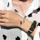 Åbent armbånd med finne til kvinder 3