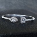 Åbent armbånd til kvinder, glitrende 1