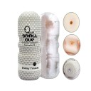 Abertura anal realista com textura interna autêntica em invólucro plástico rígido com tamanho total de 16x7 cm Embalagem discreta 2