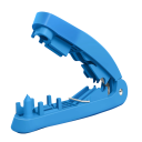 Abisolierwerkzeug RJ45 Multifunktionszange für Ethernet-Kabel zum Schneiden, Abisolieren, Entwirren und Richten von Leitungen, gelb 2