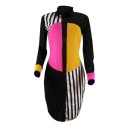 Abiti camicia da donna sopra il ginocchio 6