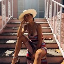 Abiti da spiaggia da donna P884 3