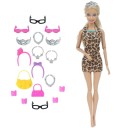 Abiti e accessori per bambole 14 pz 25