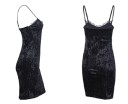 Abiti mini in velluto per donna 3