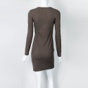 Abito da donna con zip J2420 14