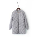 Abrigo acolchado de mujer J2445 9