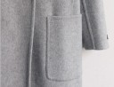 Abrigo de invierno de lujo para mujer J1371 7